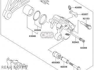 43048S011: Piston-caliper,set Kawasaki - buy the 43048-S011 at CMSNL