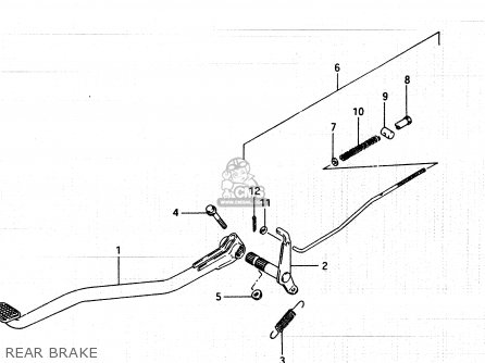 (43110-24501) PEDAL,BRAKE (43110-24501) PEDAL,BRAKE