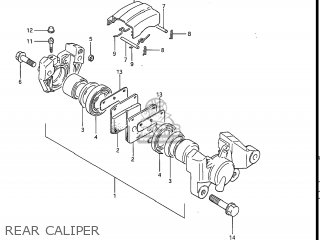 Caliper Assembly, Rear (asb) photo