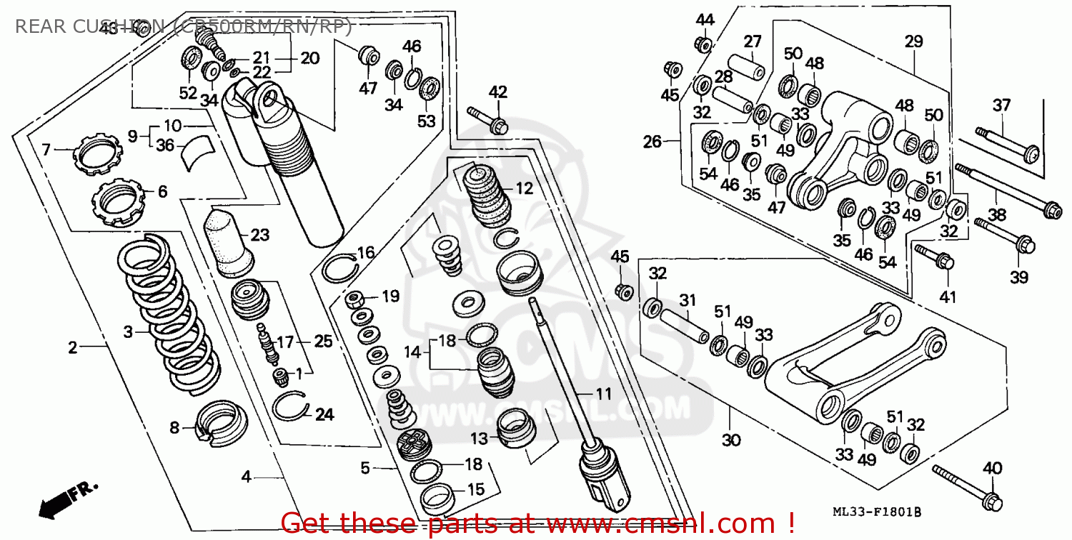 52400GN2671: Cushion Assy,rr Honda - Buy The 52400-GN2-671 At