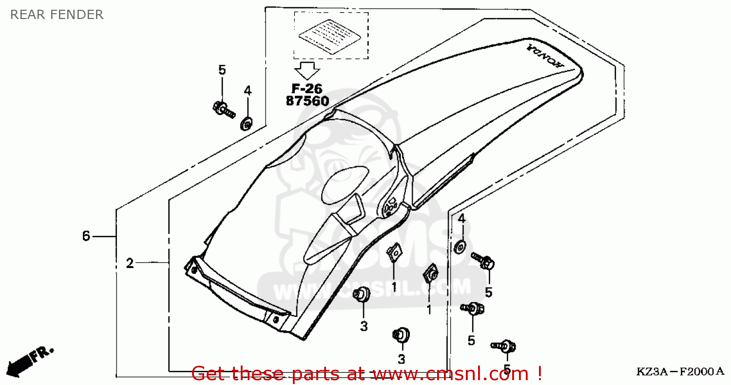 Honda COLLAR,B 90502KZ4J21 Honda COLLAR,B 90502KZ4J21