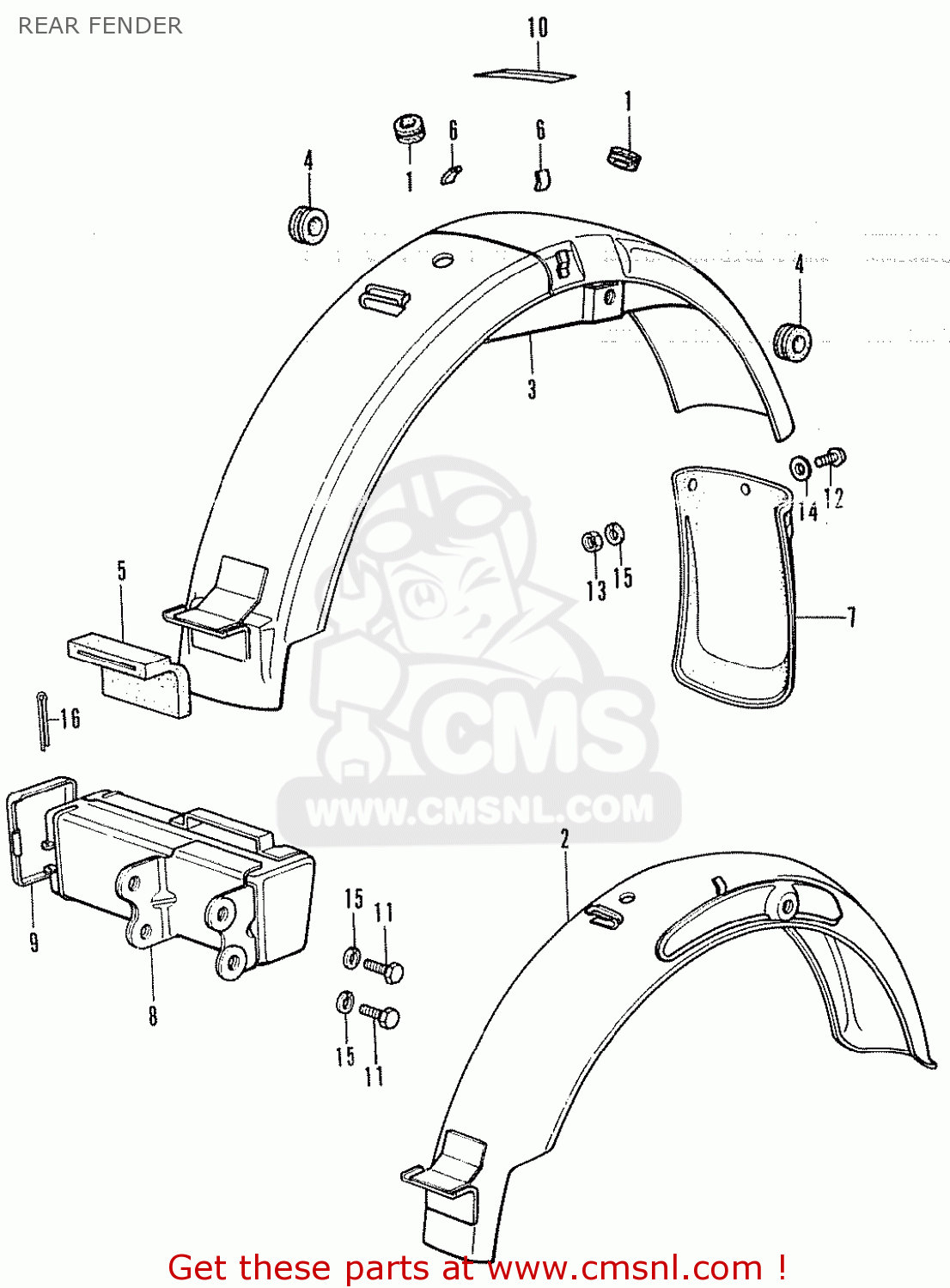 87505348600: Mark,tire Caution Honda - buy the 87505-348-600 at CMSNL