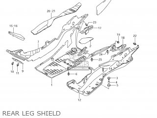 (4812105H015PK) FOOT BOARD,R(B (4812105H015PK) FOOT BOARD,R(B
