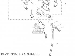 MASTER CYLINDER ASSY MASTER CYLINDER ASSY