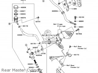 KAWASAKI OEM Motorcycle parts : Plate-Diaphragm [43027-1055]
