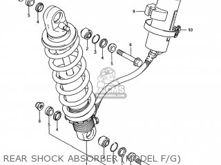Absorber Assembly, Rear Shock photo