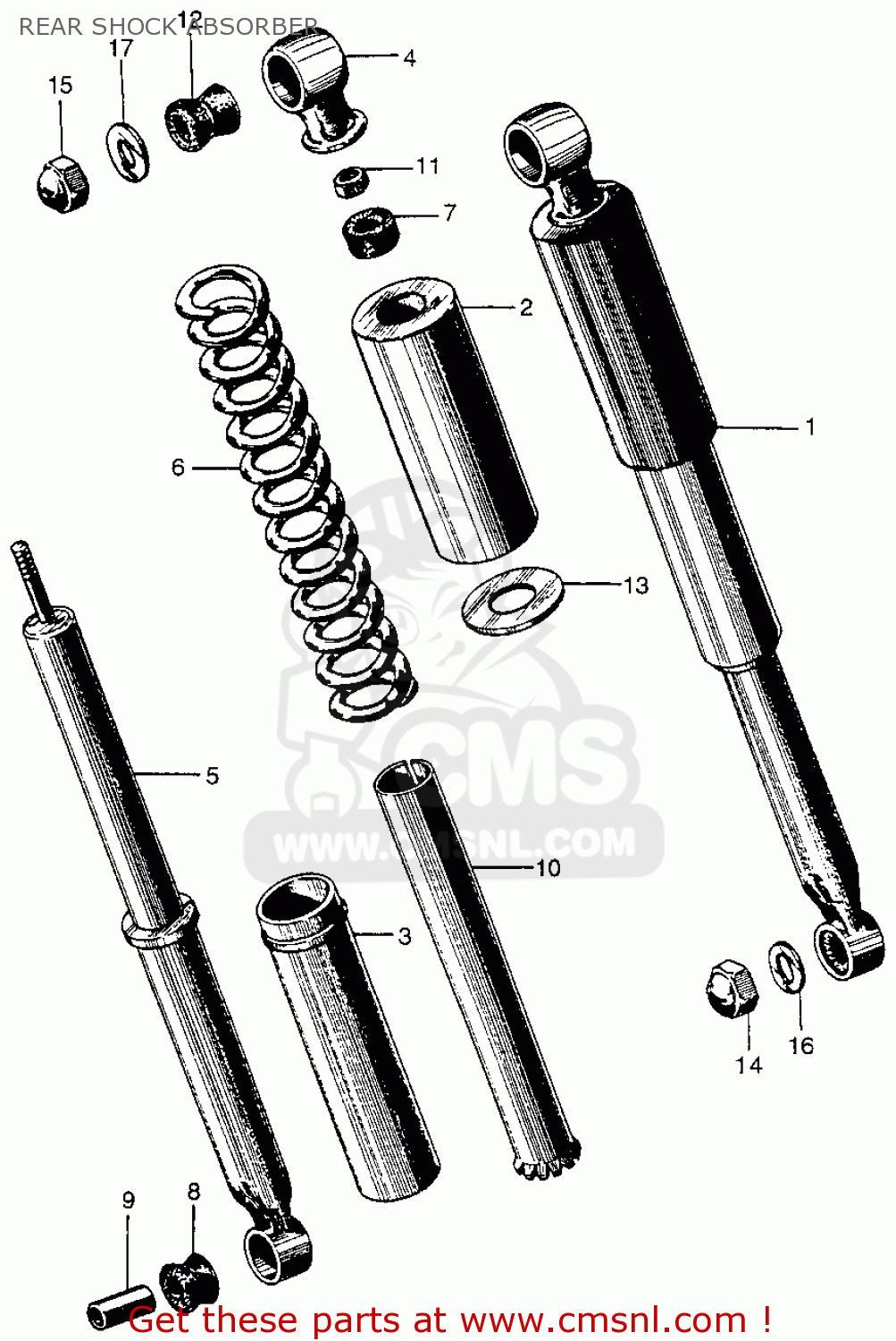 CUSHION ASSY for C90 CUB 1968 1969 1970 AUSTRALIA order at CMSNL