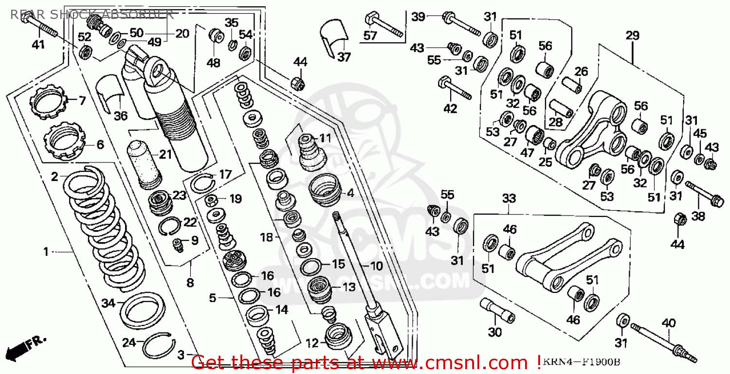 52479KRN840: Conn Rod Sub Assy Honda - buy the 52479-KRN-840 at CMSNL