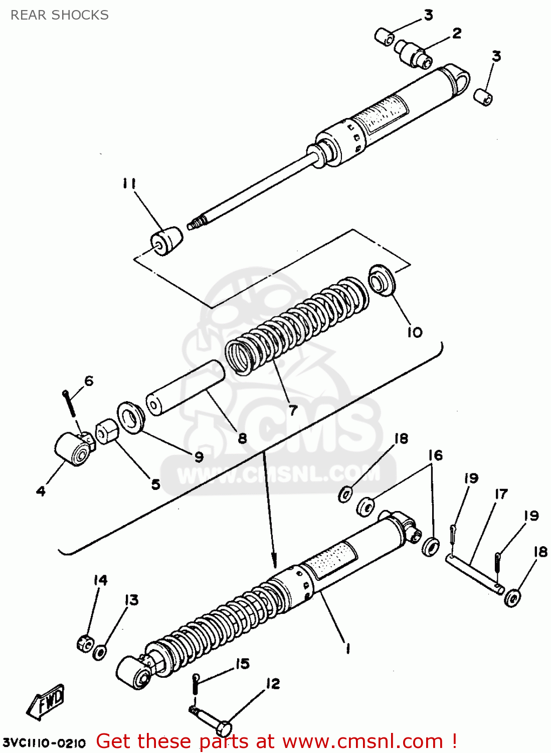 914023002209 Pin,cotter Yamaha buy the 914023002209 at CMSNL