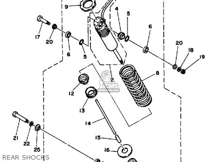 SPRING, SHOCK STD SPRING, SHOCK STD