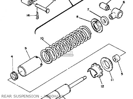 X Shock Absorber Assy Rear Yamaha Buy The X