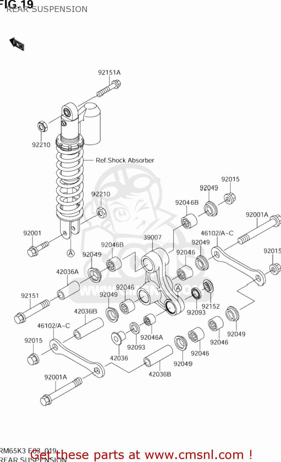 Suzuki BEARING-NEEDLE,HK1812 K920461271
