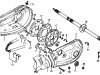 Small Image Of Rear Wheel Axle   Chain Case Atc185s 81-82