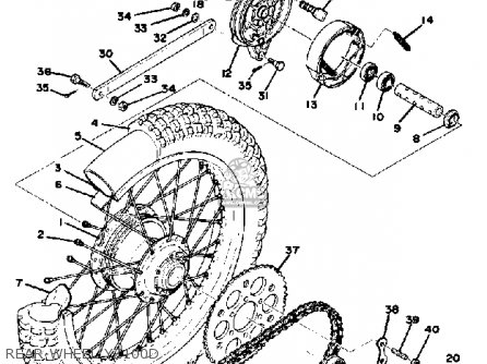 SPROCKET, DRIVEN 44T SPROCKET, DRIVEN 44T