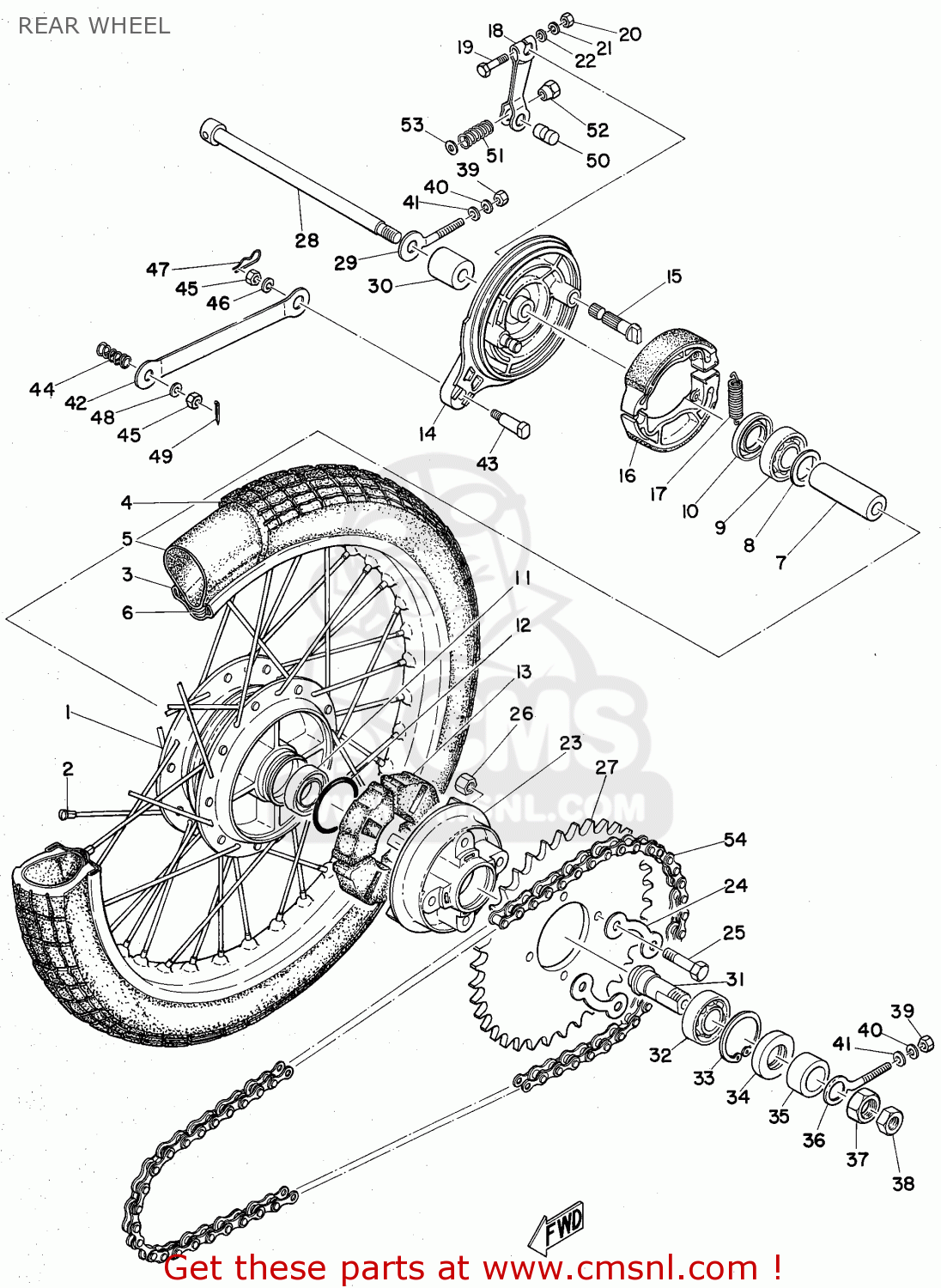 Yamaha NUT(284) 9280106100 Yamaha NUT(284) 9280106100