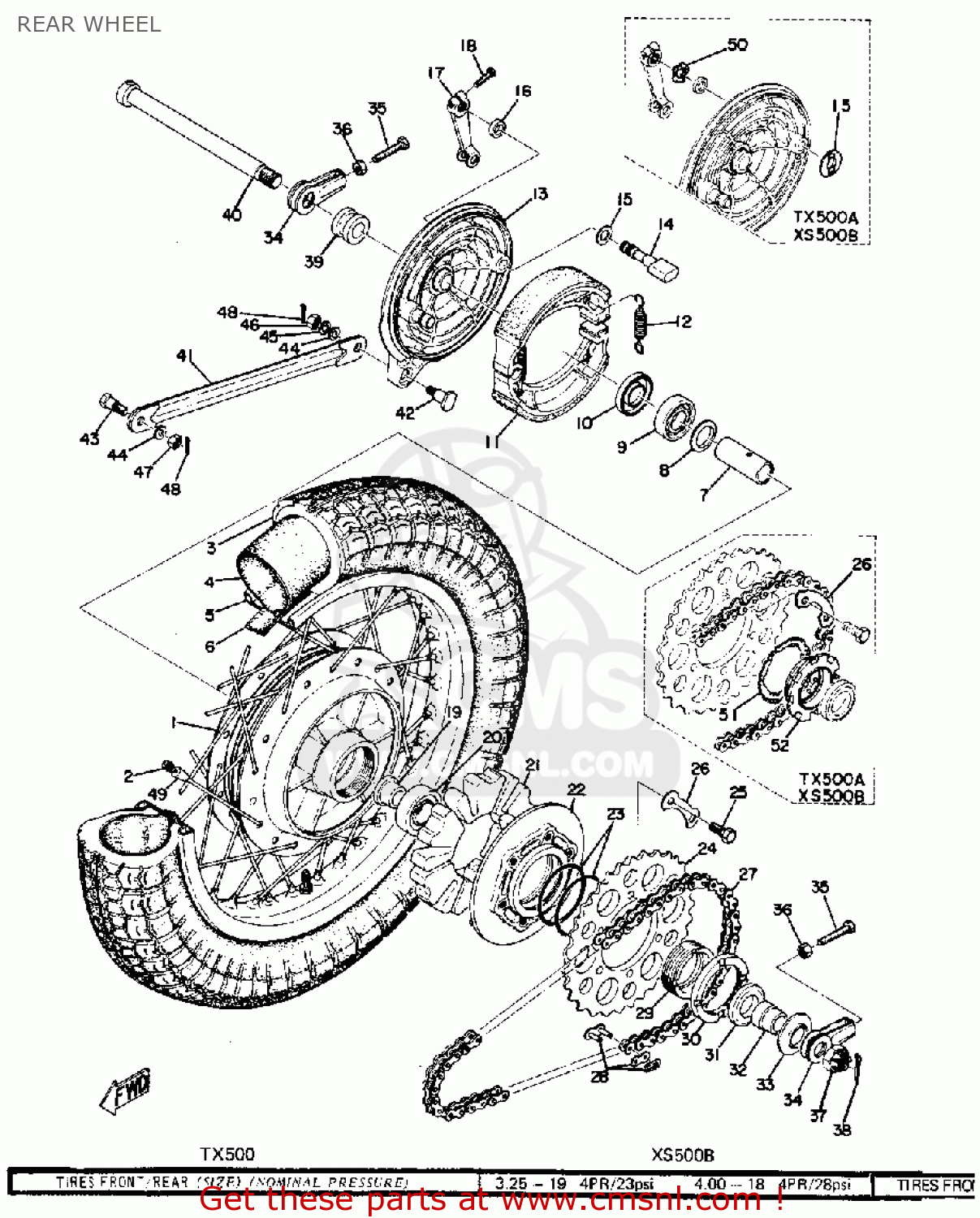 3712541600 Bolt, Clutch Yamaha buy the 3712541600 at CMSNL
