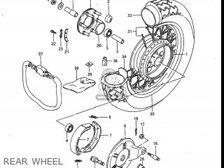 Spoke Set, Rear Wheel photo