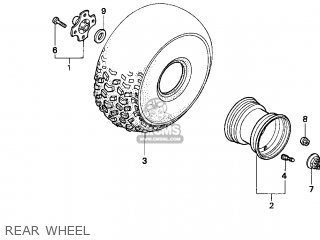 Hub Comp, Rr Wheel photo