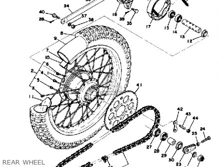 GEAR, SPROCKET WHEEL (42T) GEAR, SPROCKET WHEEL (42T)