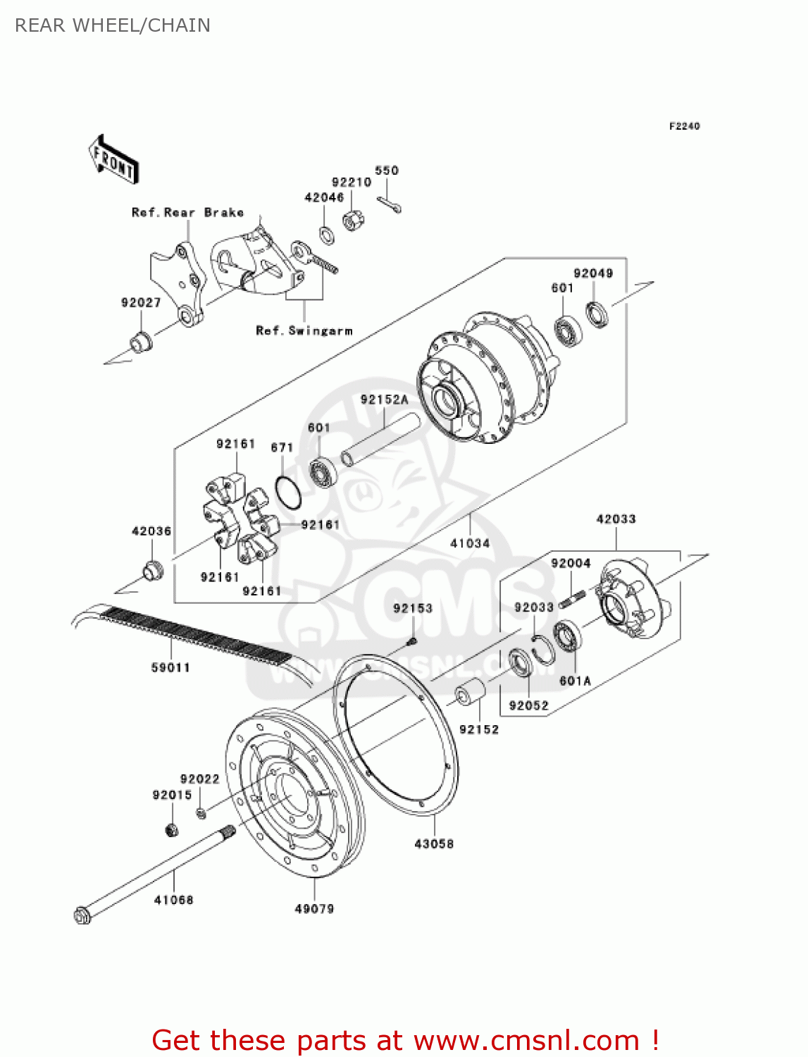 590110013: Belt,drive,153t Kawasaki - buy the 59011-0013 at CMSNL