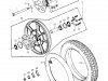 Small Image Of Rear Wheel tire hub chain 78 C