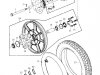 Small Image Of Rear Wheel tire hub chain 79-