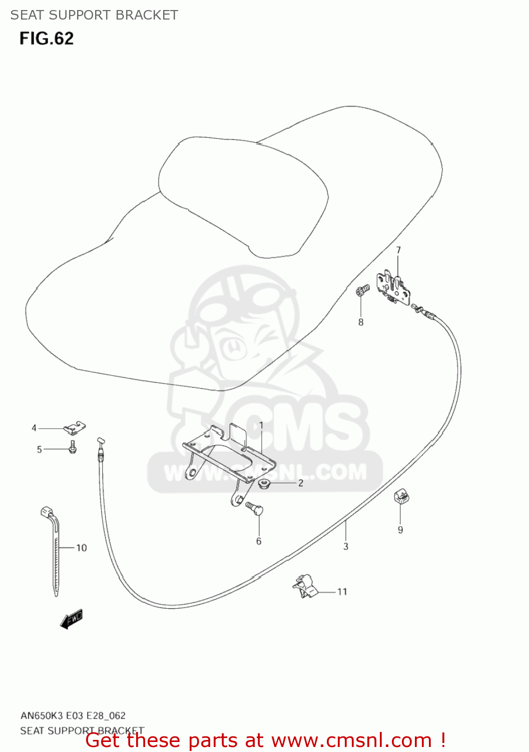 Suzuki 45280-10G10 4528010G01 Suzuki 45280-10G10 4528010G01