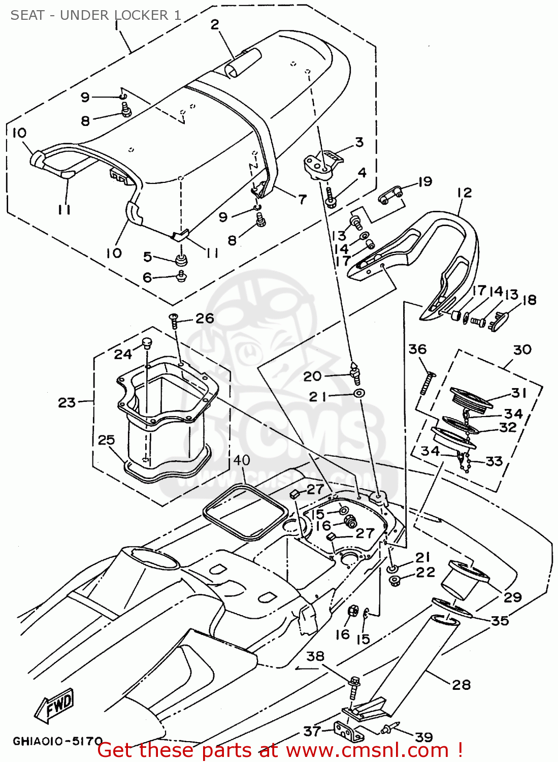 GH16266B00: Packing 3 (nas) Yamaha - buy the GH1-6266B-00 at CMSNL