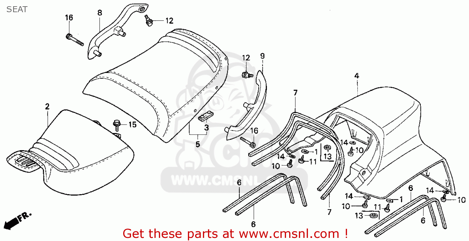 SEAT, FR. *NH1L* for PC800 PACIFIC COAST 1997 (V) USA CALIFORNIA ...