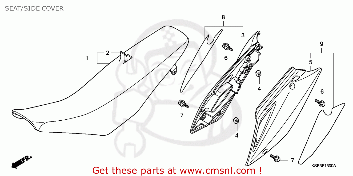 Honda SEAT COMP 77100KSEA50 Honda SEAT COMP 77100KSEA50