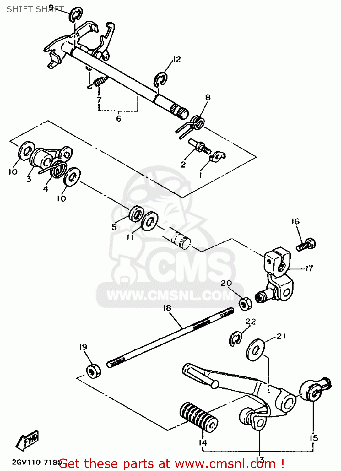 1321811300: Cover, Change Pedal Yamaha - buy the 132-18113-00 at CMSNL