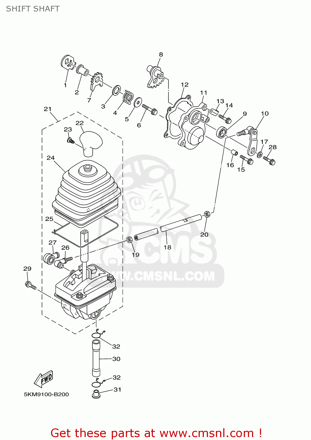 Yamaha BOOT, SEALING 5KM1813100 Yamaha BOOT, SEALING 5KM1813100