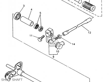 4JH1811501: Rod, Shift Yamaha - buy the 4JH-18115-01 at CMSNL