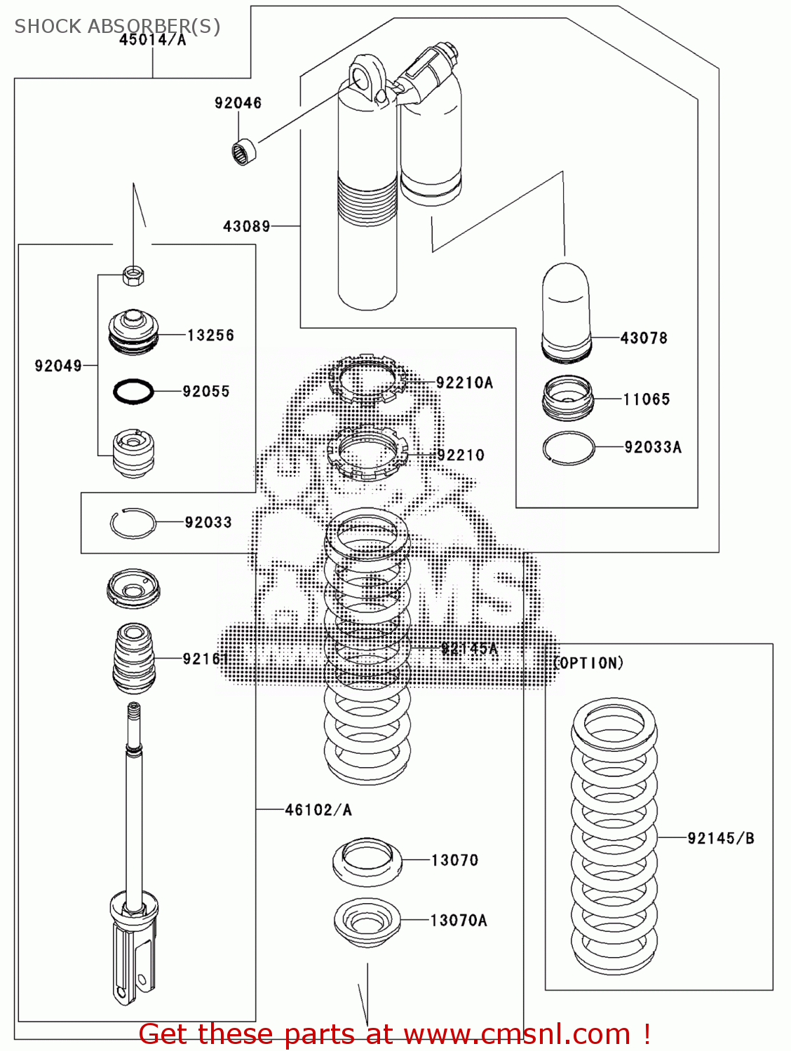 461020585 Rod,piston Kawasaki buy the 461020585 at CMSNL
