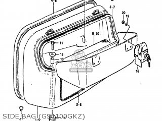 Side Bag Assembly, Right photo