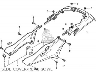 (83700-MCS-D90ZD) COVER,L SI*NH138* (83700-MCS-D90ZD) COVER,L SI*NH138*
