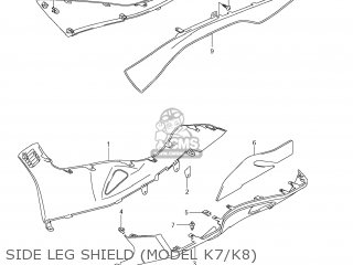 Shield, Leg Side, R photo