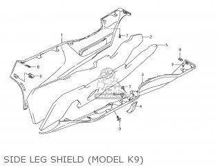 SHIELD,LEG SIDE,R SHIELD,LEG SIDE,R