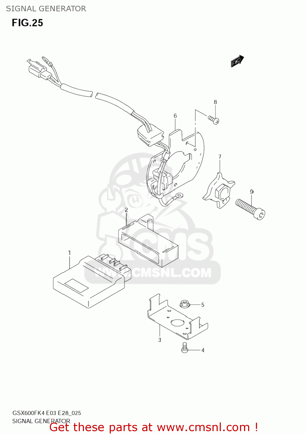 3290008FK0 Ignitor Assy Suzuki buy the 3290008FK0 at CMSNL