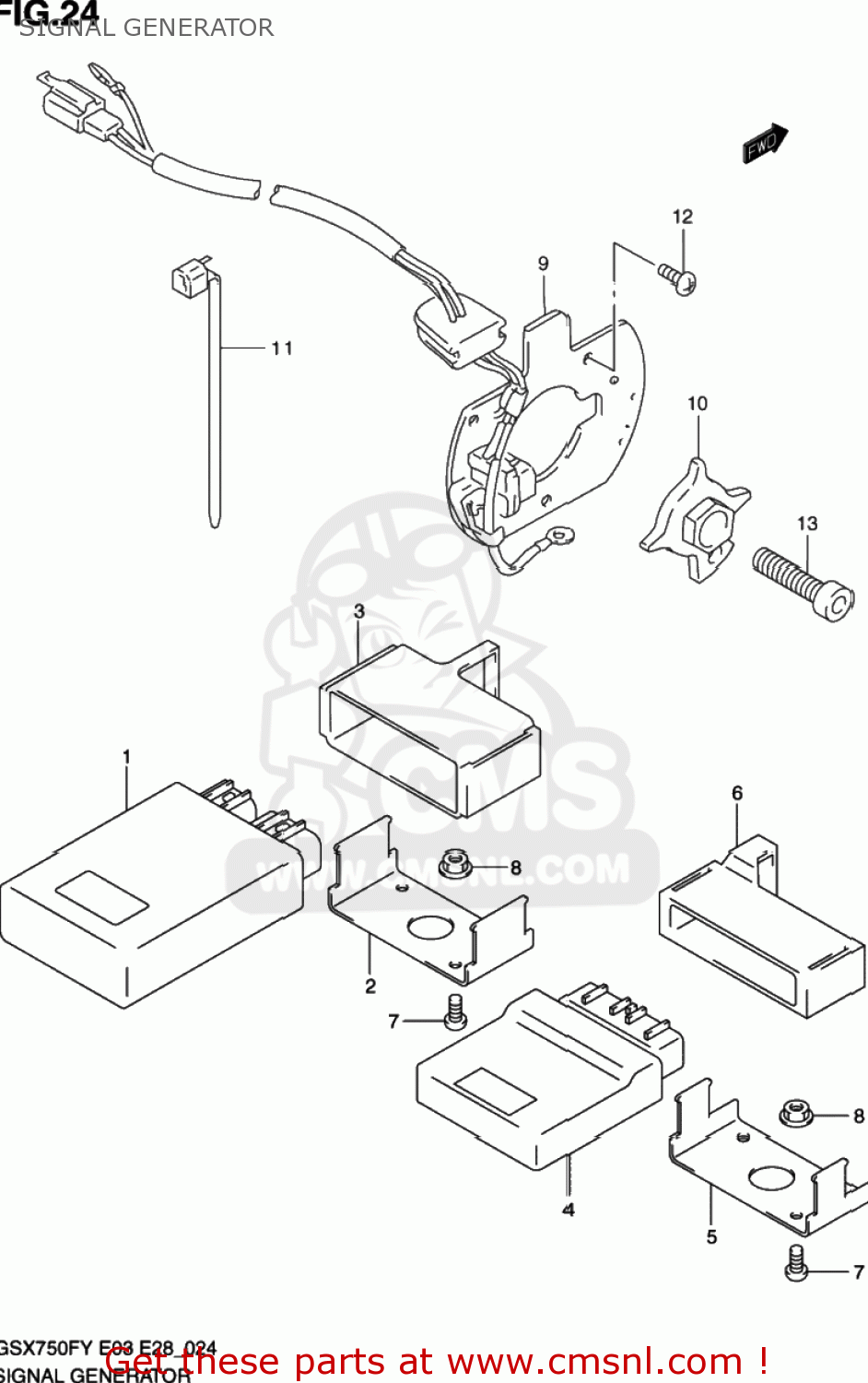 3290008F40 Ignitor Assy Suzuki buy the 3290008F40 at CMSNL