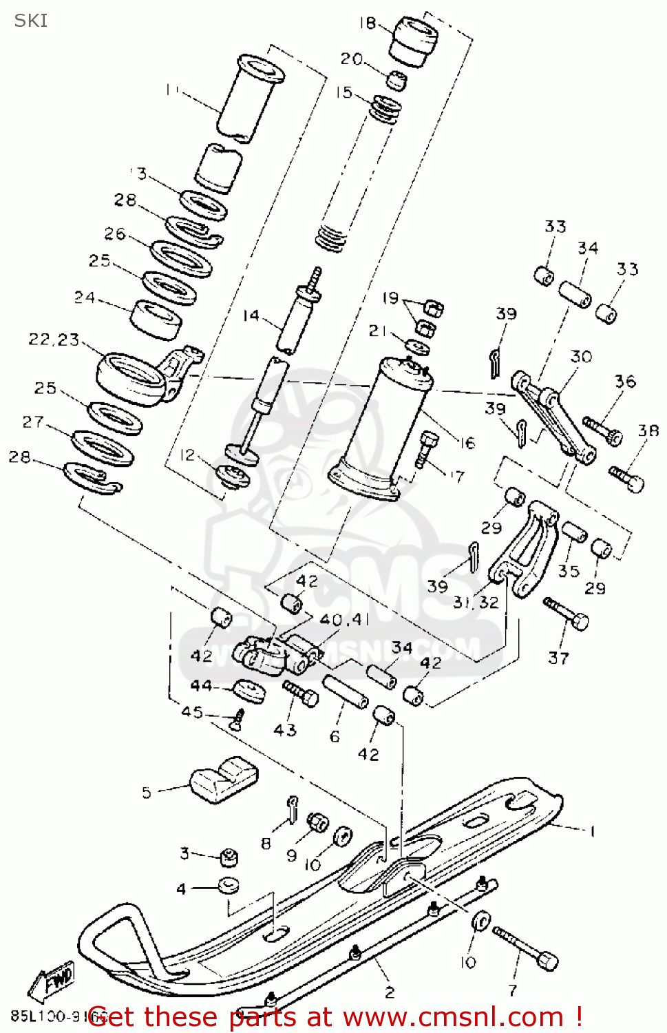 2782318100: Bolt, Hexagon Socket Head Yamaha - Buy The 278-23181-00 At