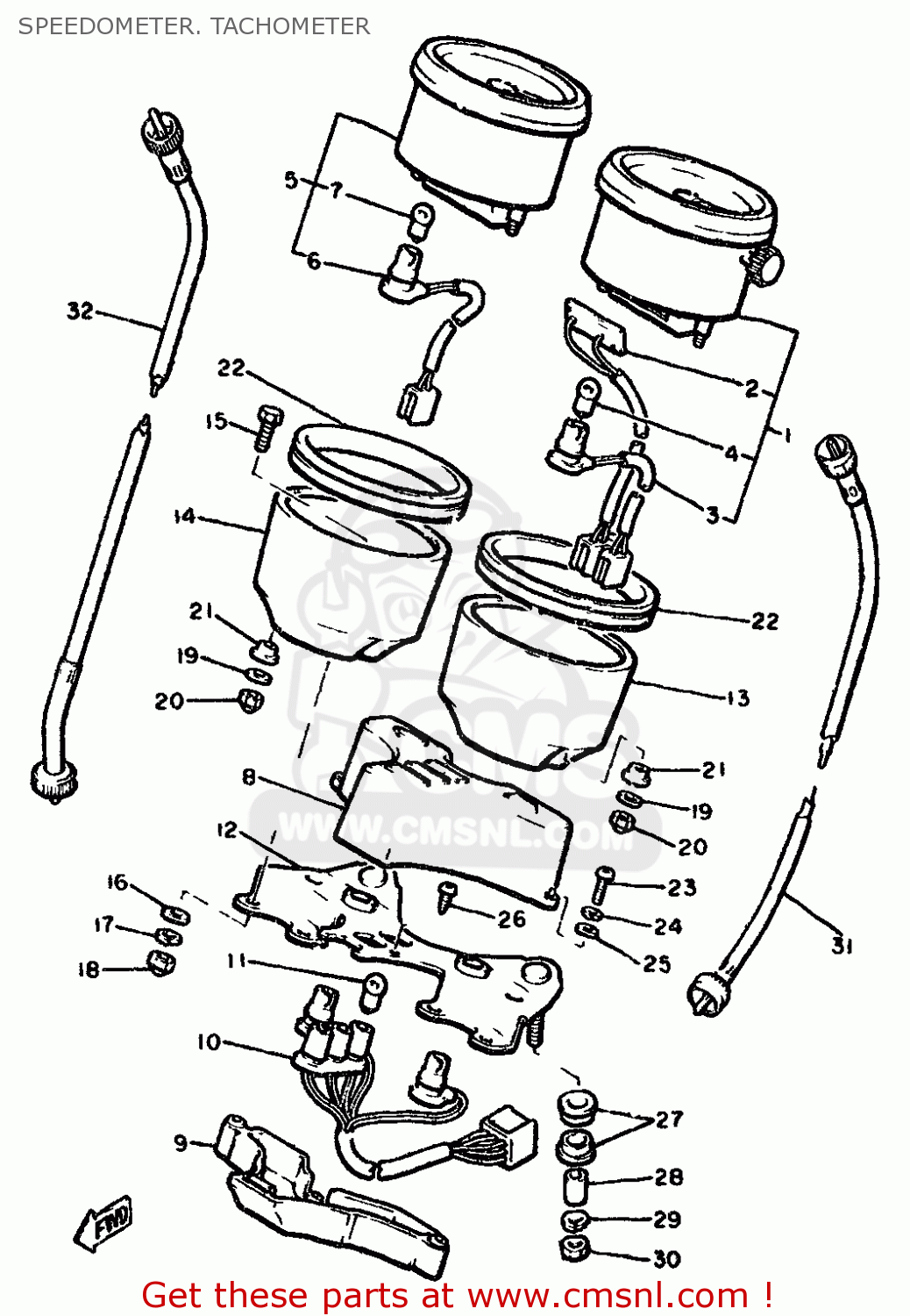 3G18353600 Socket, Meter Yamaha buy the 3G18353600 at CMSNL