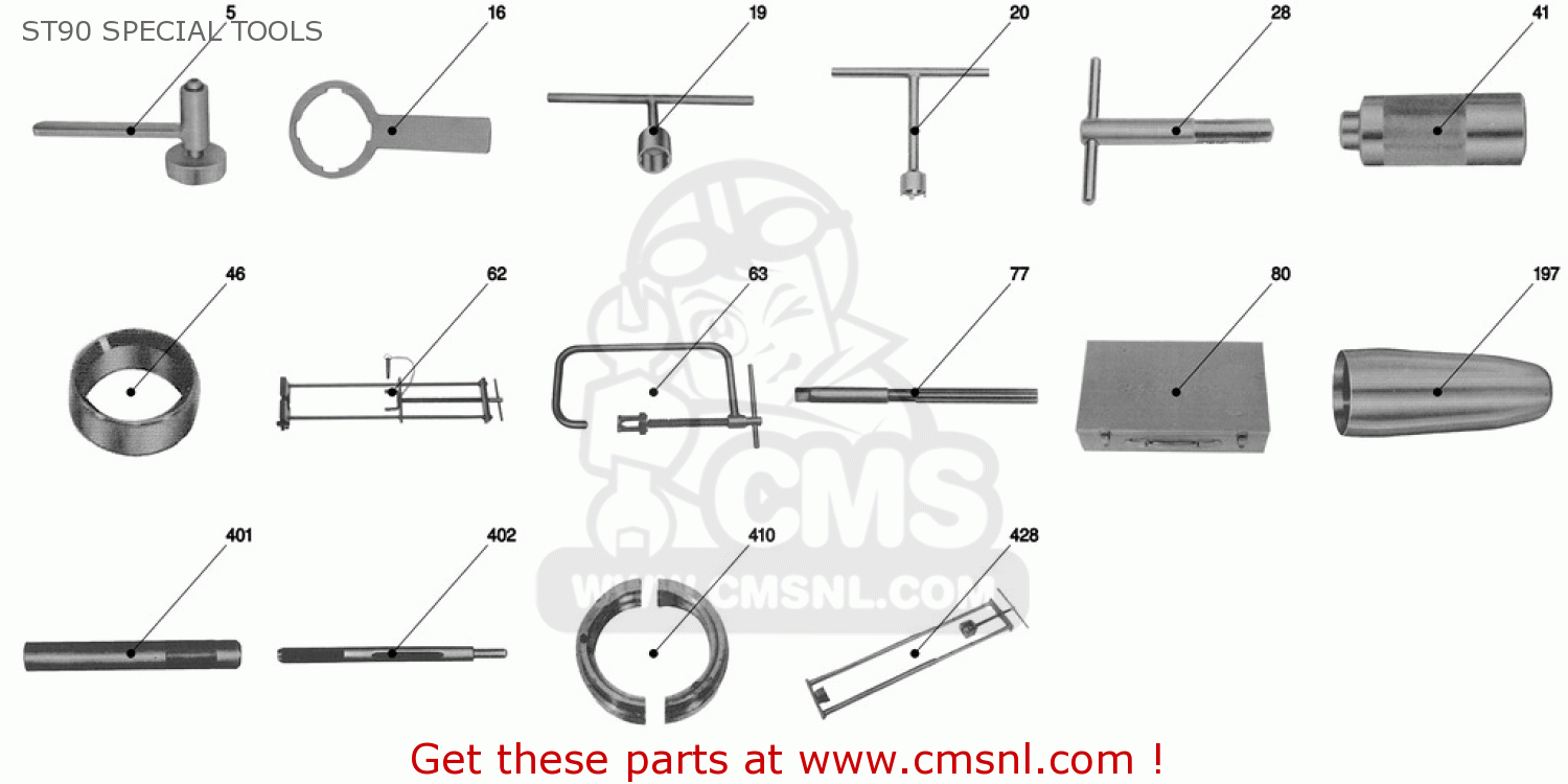079001280000 Special Tool Set Honda buy the 079001280000 at CMSNL