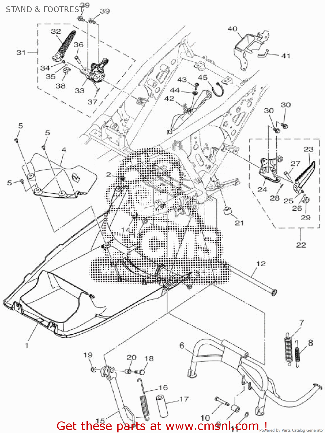 Yamaha SPRING, TENSION 9050632813 Yamaha SPRING, TENSION 9050632813