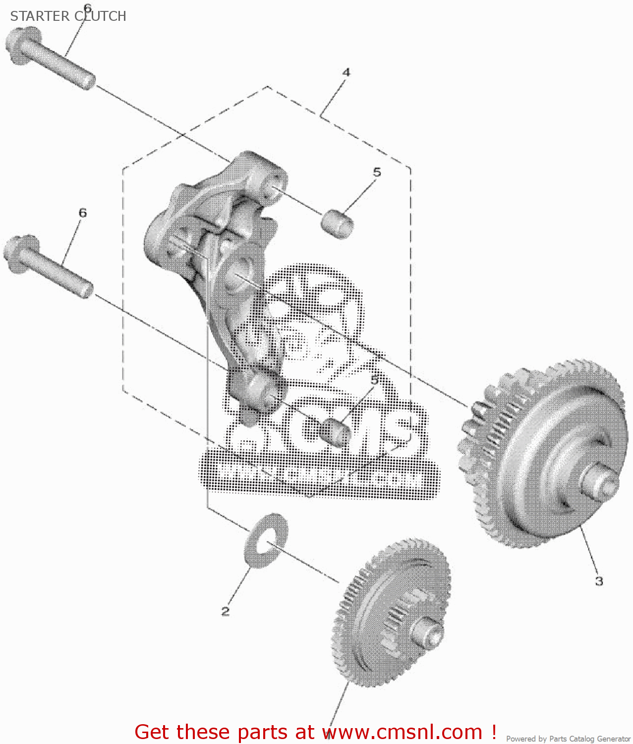 BR91557010 Starter Clutch Assy Yamaha buy the BR91557010 at CMSNL