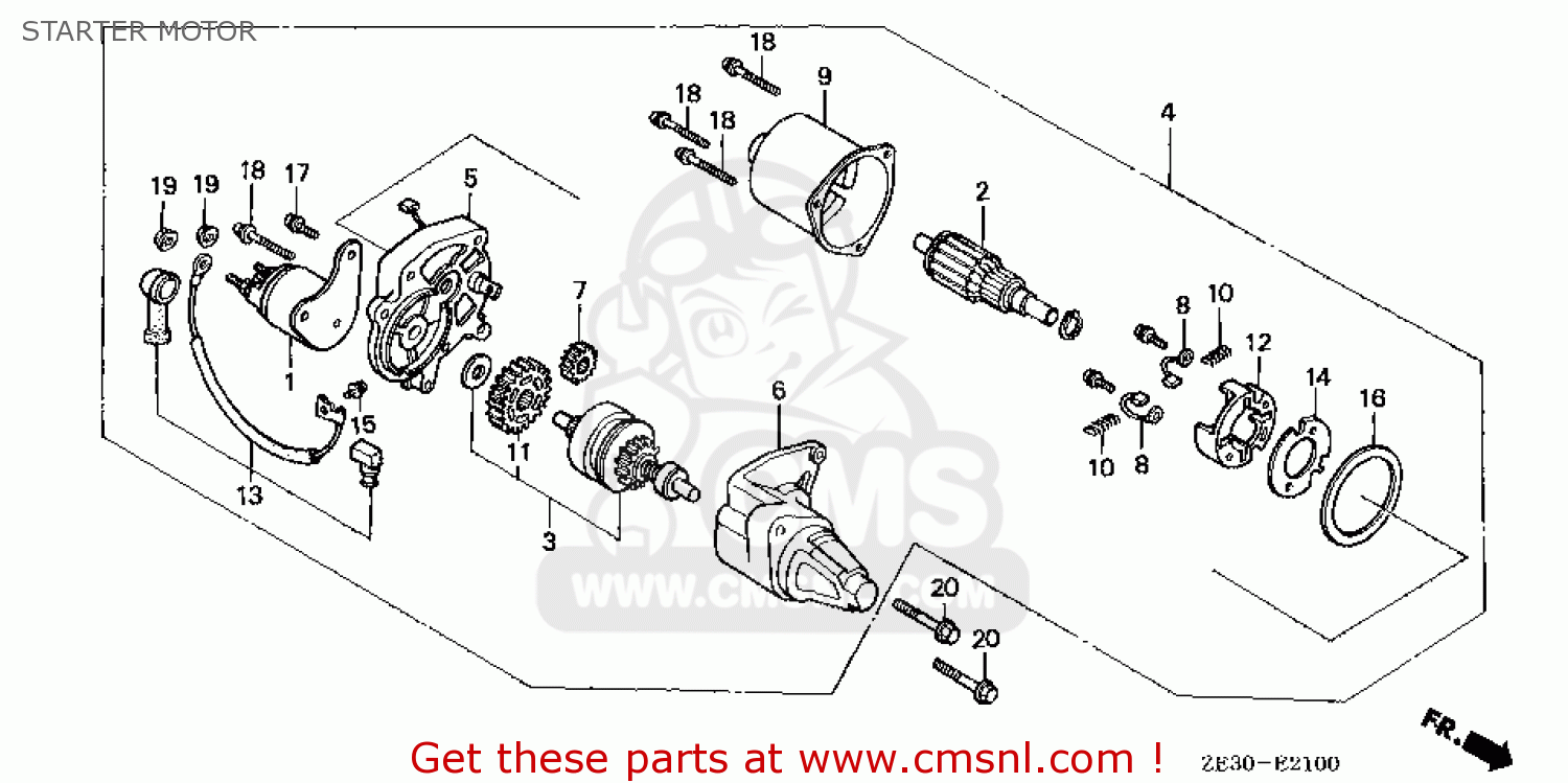31206ZE3003 Armature Comp Honda buy the 31206ZE3003 at CMSNL