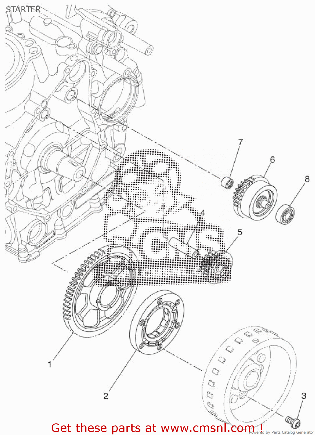 Yamaha BEARING 93317110X1 Yamaha BEARING 93317110X1
