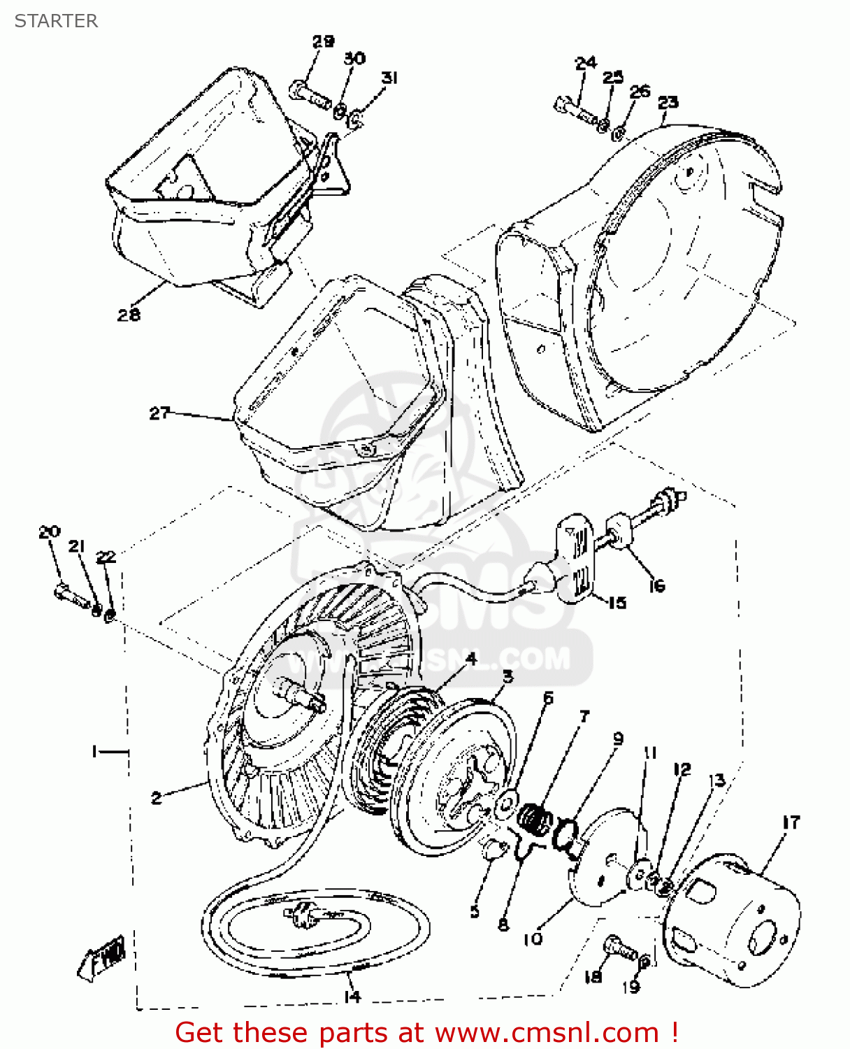 8A11547101: Duct,air Yamaha - buy the 8A1-15471-01-00 at CMSNL