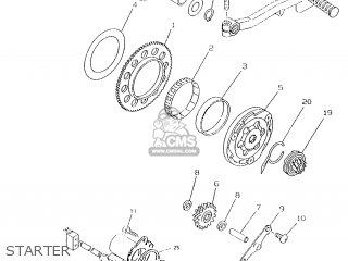 (1NT1563001) KICK PINION ASSY (1NT1563001) KICK PINION ASSY