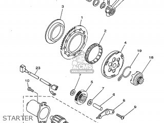 (5BM8180001) STARTING MOTOR ASSY (5BM8180001) STARTING MOTOR ASSY